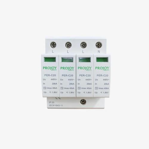 Projoy AC túlfeszültség levezető – PER-C20 275 T2 3P+N, 3 FÁZIS